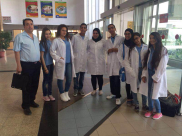 طلاب العاشر فرع الطب في الثانوية الشاملة يشاركون بفعاليات علمية مميزة